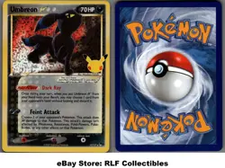 2021 Pokemon, Celebrations , #17/17 Umbreon Gold Star, Classic Collection (b) - Image 1