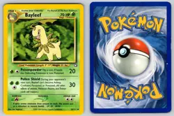 Bayleef 28/111 Unlimited Uncommon Neo Genesis Pokemon Moderately Played - Image 3