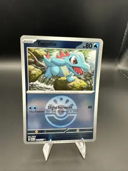 Pokemon Totodile 106/123 Mysterious Treasures - Image 1