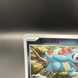 Pokemon Totodile 106/123 Mysterious Treasures - Image 2