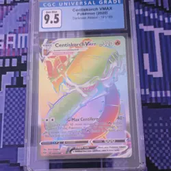 Pokemon TCG CGC 9.5 Centiskorch VMAX Secret Rare Holo 191/189 Darkness Ablaze - Image 1