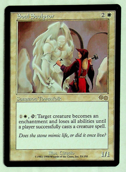 Soul Sculptor - Urza's Saga - 1998 - Magic the Gathering - Image 1