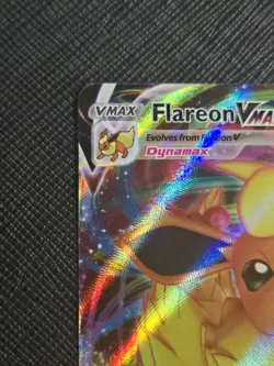 Pokemon Flareon VMax 018/203 Evolving Skies Ultra Rare Holo LP - Image 3