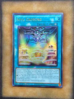 Yugioh Soul Crossing EGS1-EN002 Ultra Rare 1st Ed NM - Image 1