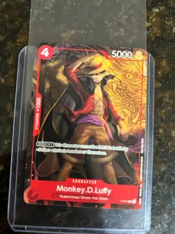 Monkey.D.Luffy (Tournament Pack Vol. 1) P-007 PR One Piece Promo English NM - Image 1