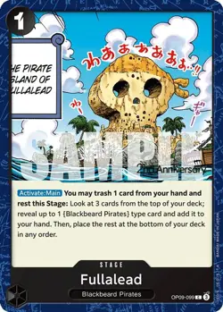 One Piece TCG | Fullalead | OP09-099 | Emperors in the New World: 2nd Anniver... - Image 1