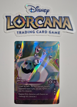 Disney Lorcana Shimmering Skies Enchanted Olaf Happy Passenger English NM Rare - Image 1