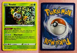 Rowlet 2/15 Holo | McDonald's Promos 2022 | 2022 Pokemon TCG Card | LP - Image 3