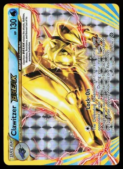 Clawitzer BREAK 35/114 Holo Steam Siege Pokemon Card - Image 1