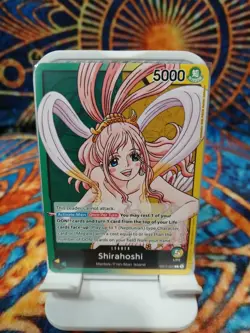 Bandai One Piece Card Game Shirahoshi Leader Card OP11-022 5000 Power English - Image 1