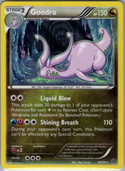 Goodra 60/98 Holo XY - Ancient Origins - Pokemon Card - NM - Image 1