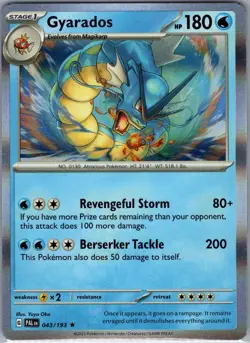 Gyarados 043/193 Holo SV02: Paldea Evolved - Pokemon Card - NM - Image 1