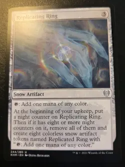 Replicating Ring 244/285 Uncommon Kaldheim Magic: The Gathering - Image 1