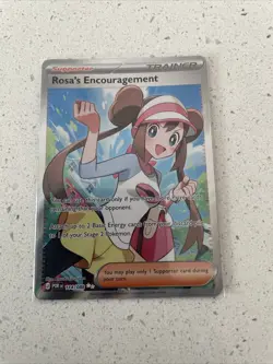 Pokemon TCG Perfect Order Rosa’s Encouragement 114/088 Near Mint - Image 1