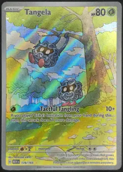 Tangela - 178/165 - Illustration Rare - Scarlet & Violet 151 - Image 1