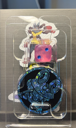 Pokemon TCG Dice + Froakie Coin: Chaos Rising - Image 1