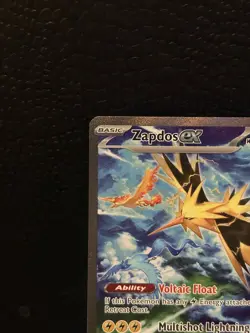 Pokemon TCG Zapdos ex Scarlet & Violet-151 202/165 Holo Special Illustration... - Image 2