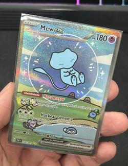 Mew ex 232/091 SV: Paldean Fates Special Illustration Rare Pokemon - Portuguese - Image 3