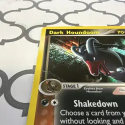 The Pokemon Company Dark Houndoom 5/109 Reverse Holo Rare 70 HP 2004 English - Image 2
