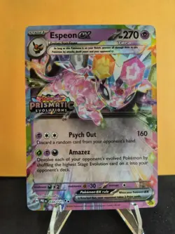 Pokemon Espeon ex PRE en 034/131 - Stamped - Prismatic Evolutions NM/M - Image 1
