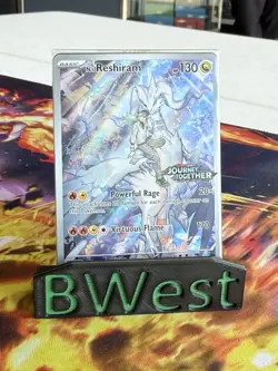N’s Reshiram NM Sealed Journey Together 167 Stamped Promo Pokemon SV N - Image 1