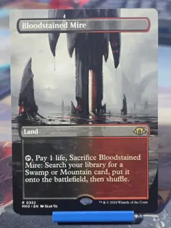 Bloodstained Mire (Borderless) Modern Horizons 3 Regular - Image 1