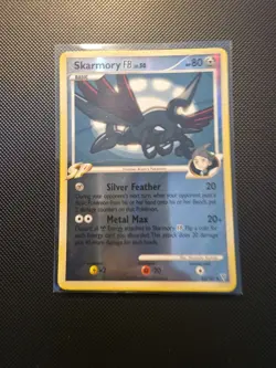 Pokemon TCG Skarmory 83/147 Reverse Holo Supreme Victors 2009 - Image 1