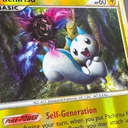 LP Reverse Holo Pachirisu 18/95 Holo Rare Call of Legends Pokemon Noriko Hotta - Image 3