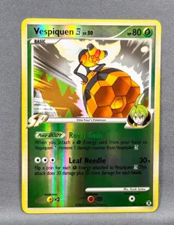 NM Reverse Holo Vespiquen E4 35/111 Rare Rising Rivals Pokemon 2009 Kouki Saitou - Image 1