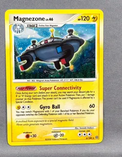LP+ Magnezone 6/100 Holo Rare Stormfront Pokemon 2008 Tomoaki Imakuni - Image 1