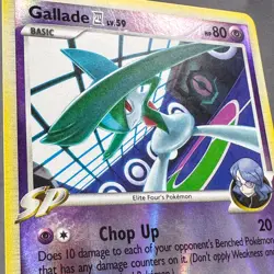 LP Reverse Holo Gallade E4 20/111 Rare Rising Rivals Pokemon Mitsuhiro Arita - Image 3