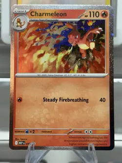 Charmeleon MEP 079 - NM Pokemon Mega Evolution Chaos Rising Holo Promo - Image 2