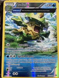 Ludicolo 37/160 Reverse Holo Rare XY Primal Clash - LP - Pokemon TCG - Image 1