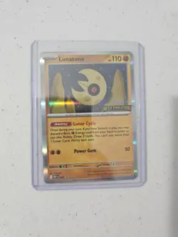 Lunatone - MEP004 - MEP Black Star Promos NM, English Pokemon Mega Evolution Pro - Image 1
