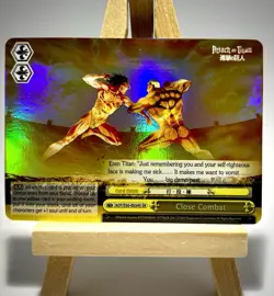 Weiss Schwarz Close Combat Attack On Titan Vol. 2 AOT/S50-E024S Super Rare - Image 1