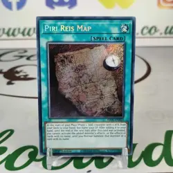 Piri Reis Map BROL-EN023 Secret Rare Near Mint 1st Edition Yugioh Card Near Mint - Image 1