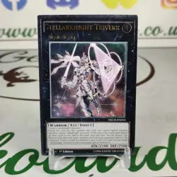 Stellarknight Triverr NECH-EN054 Ultimate Rare 1st Edition Yugioh Card Near Mint - Image 1