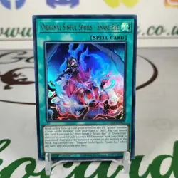Original Sinful Spoils - Snake-Eye AGOV-EN057 Ultra Rare 1st Ed Card Near Mint - Image 1