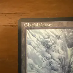 Glacial Chasm Ice Age Mtg Magic The Gathering Card EX-NM - Image 2