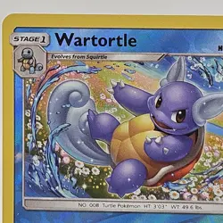 💧Wartortle 24/181 Team Up Reverse Holo Pokemon Card MINTY 💧ﾟ💧ﾟ - Image 3