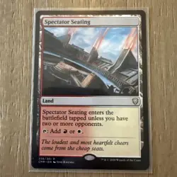 MTG Magic the Gathering Card NM - Spectator Seating CMR 356 - Image 1