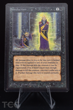 Simulacrum - 1993 Magic the Gathering - Limited Edition Beta Edition Regular - Image 1