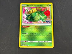 RADIANT VENUSAUR 004/078 POKEMON GO HOLO RARE - Image 1