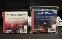 Lot Of (2) Magic The Gathering Spider-Man & TMNT Collector Booster Box UB Set - Image 2