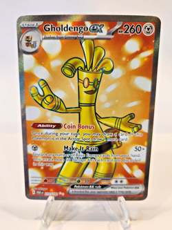 Gholdengo ex 231/182 Ultra Rare Pokemon TCG Paradox Rift - Image 1