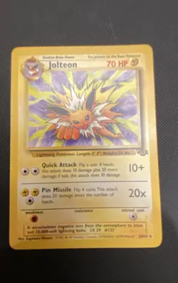 Jolteon 20/64 Jungle; Pokemon - Image 1