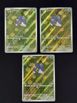 Nymble 96/094 Illustration Rare Phantasmal Flames Pokemon TCG NM Lot of 3 - Image 1