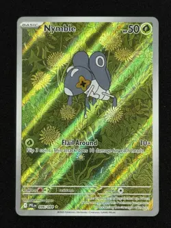 Nymble 96/094 Illustration Rare Phantasmal Flames Pokemon TCG NM Lot of 3 - Image 3