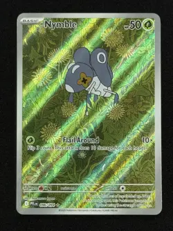 Nymble 96/094 Illustration Rare Phantasmal Flames Pokemon TCG NM Lot of 3 - Image 5