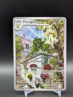 Floragato IR 197/193 Sv02 Holo Illustration Rare Paldea Evolved Pokemon - Image 1